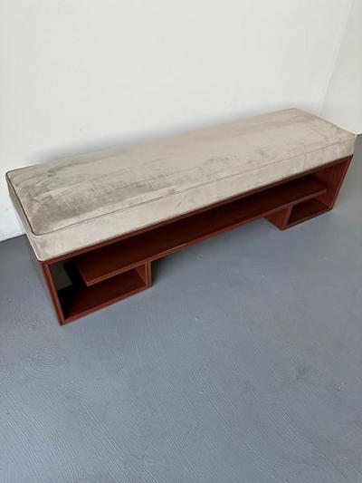 Paul Frankl American Modern Mahogany Bench Paul Frankl