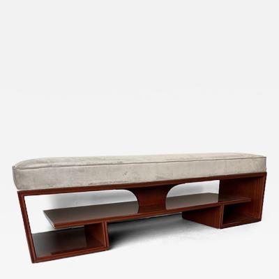 Paul Frankl American Modern Mahogany Bench Paul Frankl