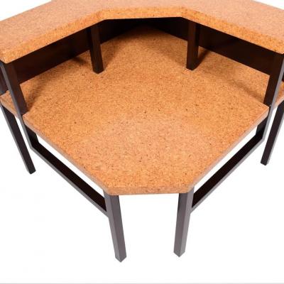 Paul Frankl Corner Table by Paul Frankl for Johnson Furniture