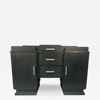Paul Frankl Modernist Art Deco Buffet or Credenza in the manner of Paul Frankl