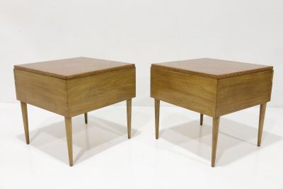 Paul Frankl Paul Frankl Cork Nightstands for Johnson Furniture