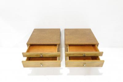 Paul Frankl Paul Frankl Cork Nightstands for Johnson Furniture