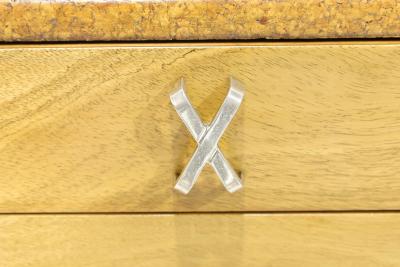 Paul Frankl Paul Frankl Cork Nightstands for Johnson Furniture