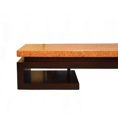 Paul Frankl Paul Frankl Low Cork Table Bench 1940 s