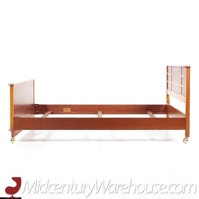 Paul Frankl Paul Frankl for Johnson Furniture Company Station Wagon Full Bed Frame