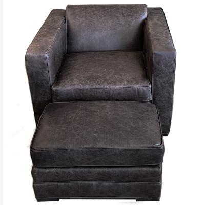 Paul Frankl Pr 1940s Chairs Ottomans in the Style of Paul Frankl