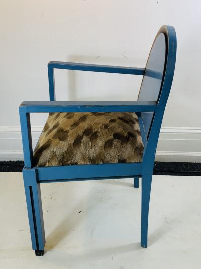 Paul Frankl SET OF FOUR MODERNIST ART DECO CHAIRS