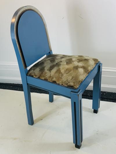 Paul Frankl SET OF FOUR MODERNIST ART DECO CHAIRS