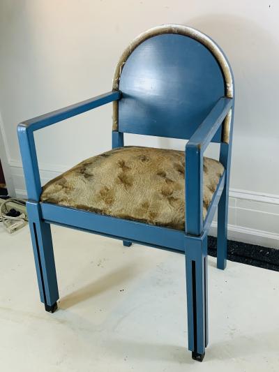 Paul Frankl SET OF FOUR MODERNIST ART DECO CHAIRS