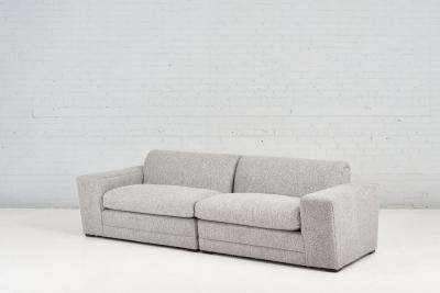 Paul Frankl Speed Sofa in Gray Boucle 1932