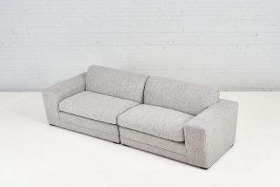 Paul Frankl Speed Sofa in Gray Boucle 1932