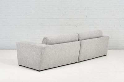 Paul Frankl Speed Sofa in Gray Boucle 1932