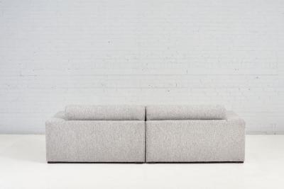 Paul Frankl Speed Sofa in Gray Boucle 1932