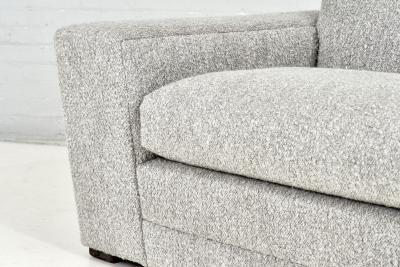 Paul Frankl Speed Sofa in Gray Boucle 1932