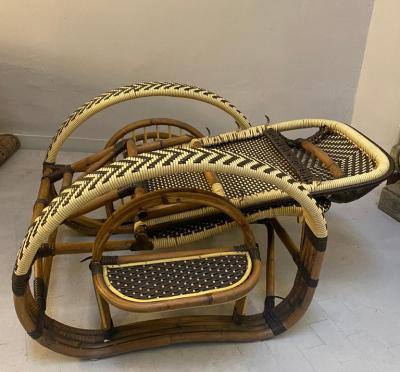 Paul Franklin Midcentury Adjustable Lounge Chair by Paul Frankl 1950 