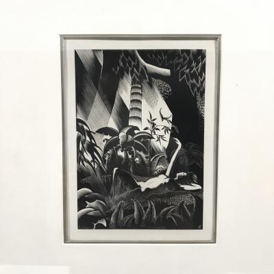 Paul Hambleton Landacre PAIR OF PAUL LANDACRE WOODCUTS