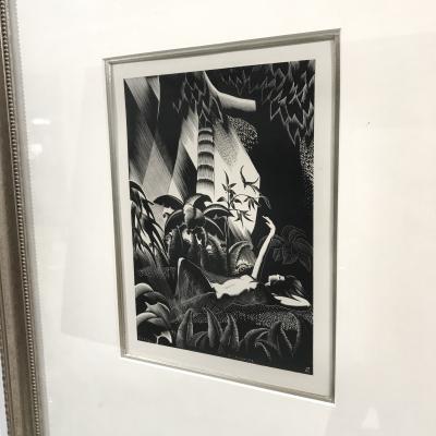 Paul Hambleton Landacre PAIR OF PAUL LANDACRE WOODCUTS