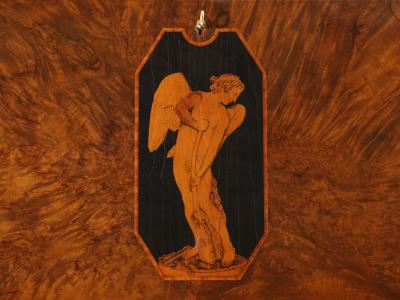 Paul Iribe Paul Iribe attr amboyna burl cabinet secretary desk circa 1920