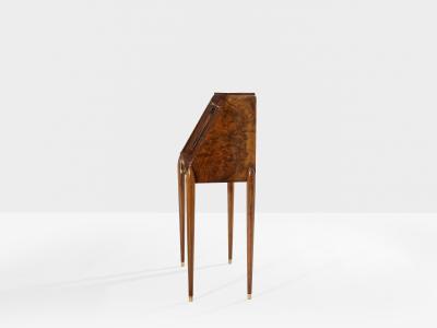 Paul Iribe Paul Iribe attr amboyna burl cabinet secretary desk circa 1920