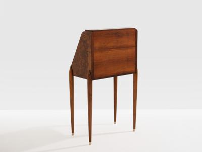 Paul Iribe Paul Iribe attr amboyna burl cabinet secretary desk circa 1920