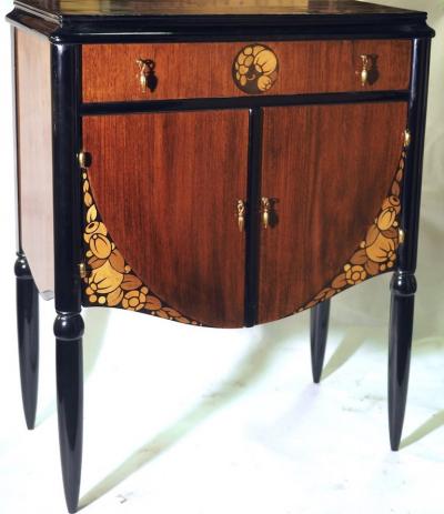 Paul Iribe Paul Iribe pair of small cabinets