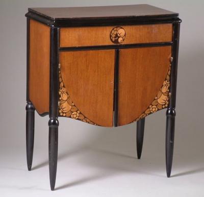 Paul Iribe Paul Iribe pair of small cabinets