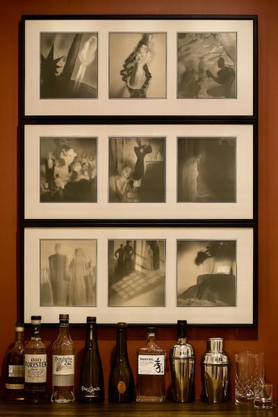 Paul Iribe Rose et Noir Commentary on Social Drinking Triple Triptych by Paul Iribe