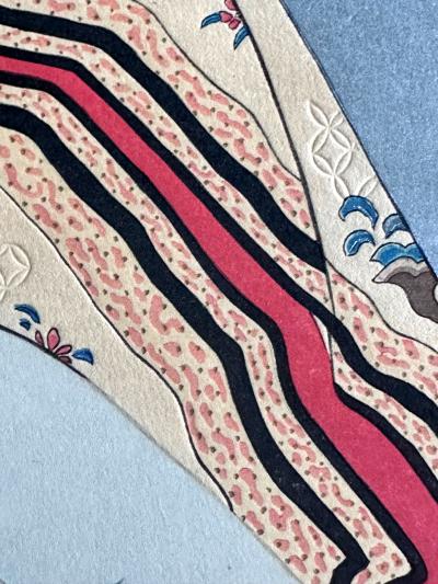 Paul Jacoulet Japanese Woodblock Print Fumees de Santal by Paul Jacoulet