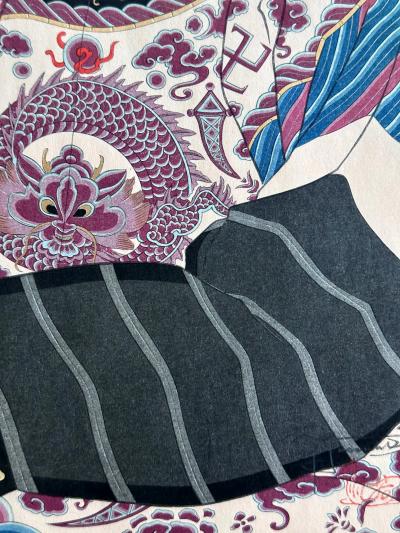 Paul Jacoulet Japanese Woodblock Print Le Mandarin Aux Lunettes by Paul Jacoulet