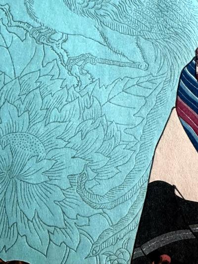 Paul Jacoulet Japanese Woodblock Print Le Mandarin Aux Lunettes by Paul Jacoulet