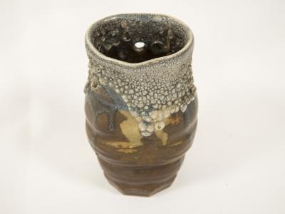 Paul Jeanneney Ceramic small vase in Japanese style by Paul Jeanneney circa 1900
