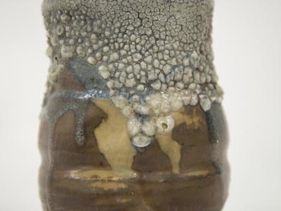 Paul Jeanneney Ceramic small vase in Japanese style by Paul Jeanneney circa 1900