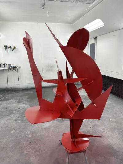 Paul Kasper Abstract Indoor Outdoor Sculpture by Paul Kasper