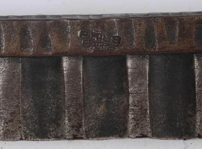 Paul Kiss ART DECO HAMMERED WROUGHT IRONT COAT RACK BY PAUL KISS