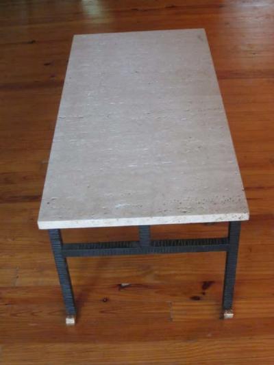 Paul Kiss French Art Deco Cocktail Table by Paul Kiss