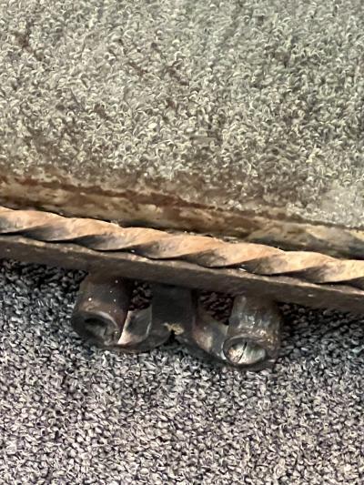 Paul Kiss MAGNIFICIENT FRENCH ART DECO WROUGHT IRON TRIFOLD MIRROR