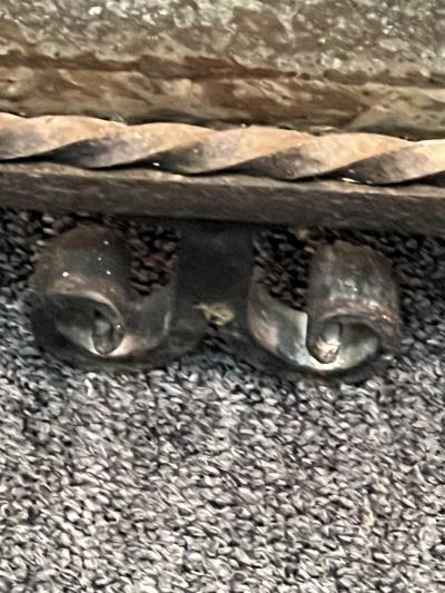 Paul Kiss MAGNIFICIENT FRENCH ART DECO WROUGHT IRON TRIFOLD MIRROR