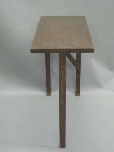 Paul Kiss Pair of Unique French Art Deco End Tables or Consoles Attributed to Paul Kiss