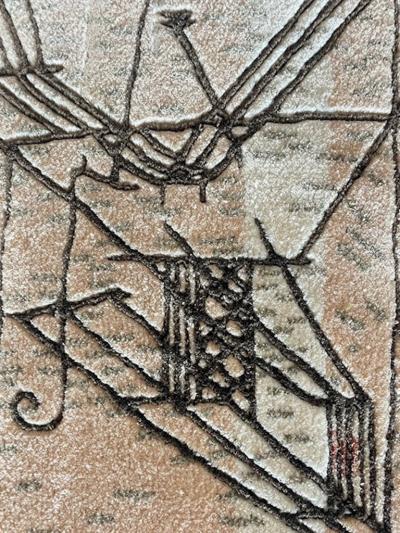 Paul Klee Hand Made Tapestry The Tightrope Walker After Paul Klee