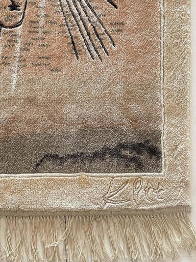 Paul Klee Hand Made Tapestry The Tightrope Walker After Paul Klee