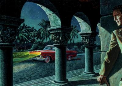 Paul L Rabut Film noir crime drama That police officer knows you are here 