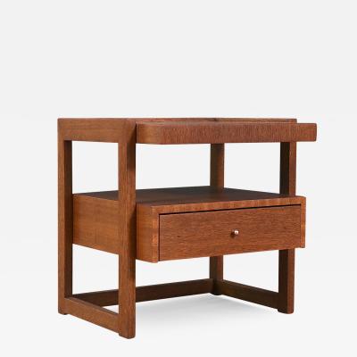 Paul L szl California Modern Two Tier Night Stand by Paul Laszlo