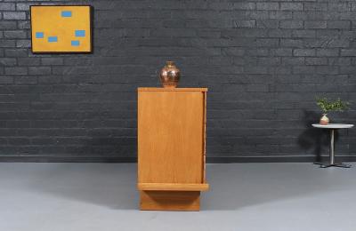 Paul L szl California Modernist Basket Weave Dresser by Paul Laszlo