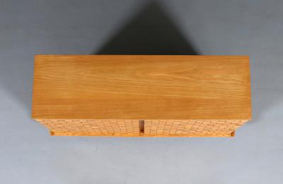 Paul L szl California Modernist Basket Weave Dresser by Paul Laszlo