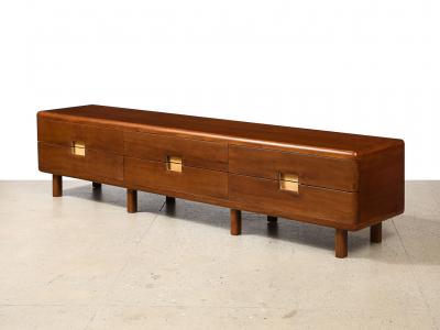 Paul L szl Custom Low Chest of Drawers by Paul L szl 