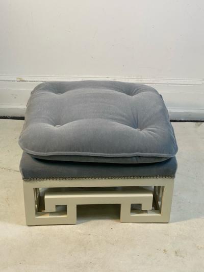 Paul L szl GREEK KEY STOOL IN THE MANNER OF PAUL LASZLO