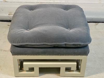 Paul L szl GREEK KEY STOOL IN THE MANNER OF PAUL LASZLO