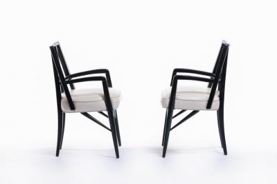 Paul L szl PAIR OF PAUL LASZLO CHAIRS FROM THE BRENTWOOD COUNTRY CLUB CIRCA 1954