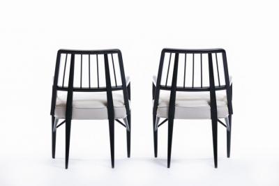 Paul L szl PAIR OF PAUL LASZLO CHAIRS FROM THE BRENTWOOD COUNTRY CLUB CIRCA 1954