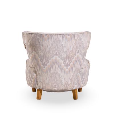 Paul L szl Paul Laszlo Mid Century Scroll Lounge Chairs Pair